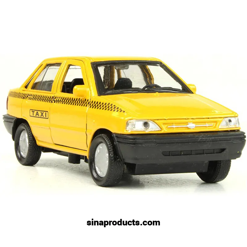 ماکت فلزی ماشین تاکسی مدل پراید